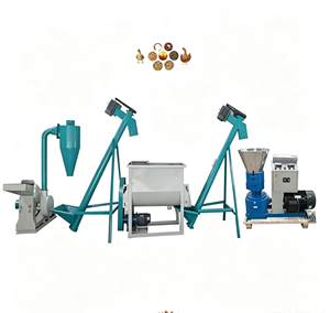 Máquina de fabricación de pellets de alimento para animales Zhengzhou: máquina de procesamiento de alimento para aves de corral y peces flotantes con motor de alta potencia - Product Image 1