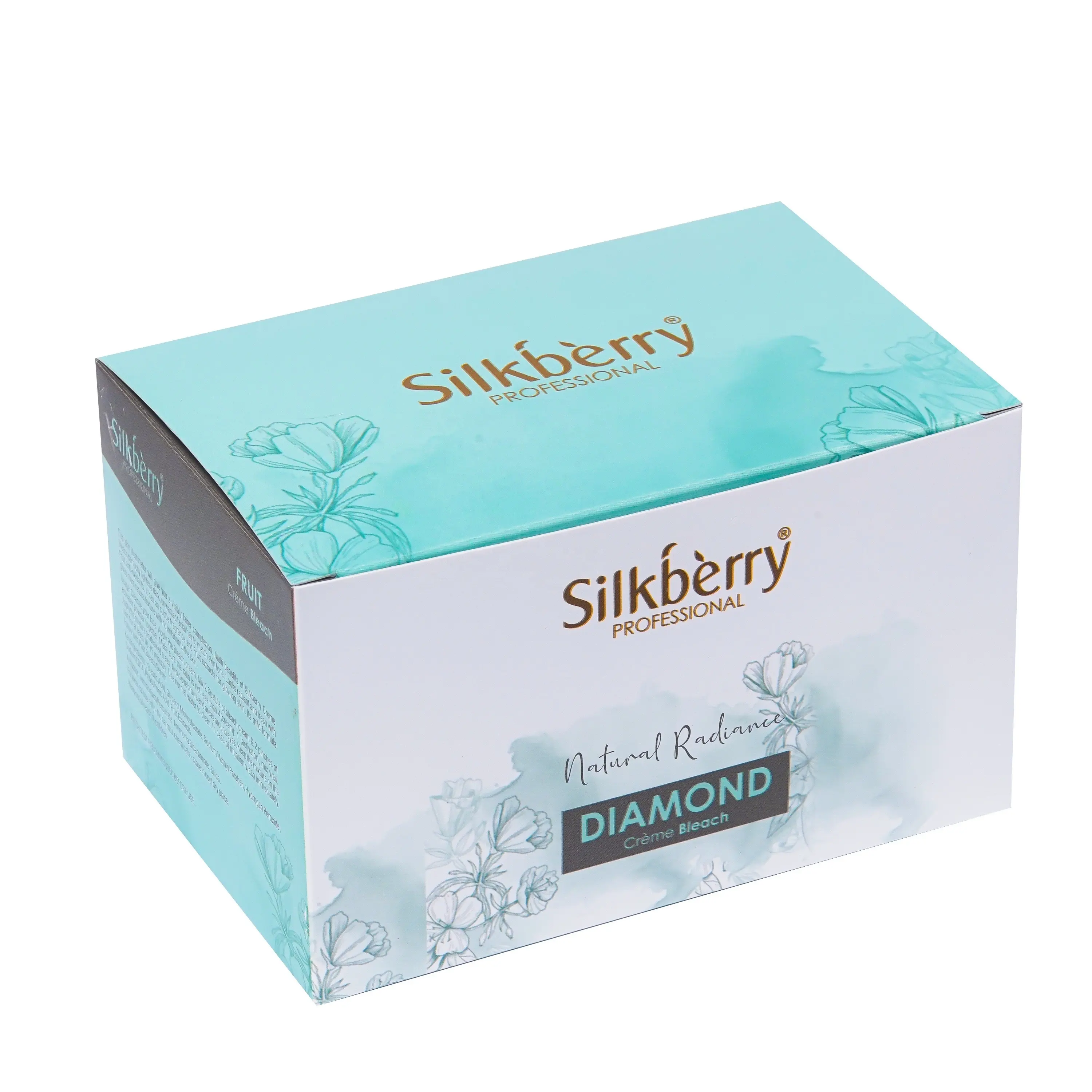 Silkberry oxygen Cream candeggina per il viso per le donne 350g vitamina C cura della pelle organica anti sbiancante scuro candeggina per il viso bagliore istantaneo