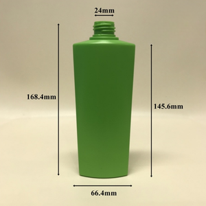 ขวดแชมพู HDPE สีเขียวจากโรงงานเวียดนามพร้อมหัวปั๊มขนาด250มล.-24มม.-30ก. บรรจุภัณฑ์เครื่องสำอาง - Product Image 2