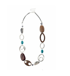 สร้อยคอลูกปัดเรซินตกแต่งงานปาร์ตี้สำหรับเด็กผู้หญิงผู้หญิงสร้อยคอทำมือคุณภาพสูงสไตล์คลาสสิกราคาถูก - Product Image 4