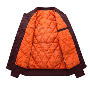 Latest Style 2026 Winter Warm Custom Made Men Bomber <b>Jacket</b> Wholesale Top Quality Men Bomber <b>Jackets</b> - Product Image 3