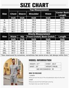 Conjuntos de pantalones cortos informales para hombre para el verano Camiseta estampada transpirable y pantalones cortos Conjunto de chándal de 2 piezas - Product Image 5