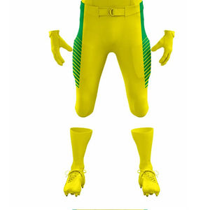 Ensemble de maillots de football américain pour adultes de haute qualité 100% polyester, logo personnalisé imprimé, respirant, antibactérien, anti-UV, sport - Product Image 3