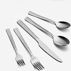 Couverts en acier inoxydable en argent, prix de gros, pour Restaurant, événement, métal, doublure plate au milieu, ensemble de couverts à poignée - Product Image 6