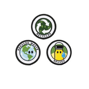 Venta al por mayor caliente hierro en diseño de moda personalizado puntada logotipo bordado hierro en parches - Product Image 5