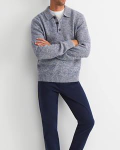 Vente en gros personnalisable tendance surdimensionné pour polos pour hommes solide broderie personnalisée impression numérique commande en gros bienvenue! - Product Image 5