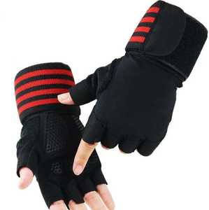 Gants de musculation de qualité supérieure pour la salle de sport, approvisionnement direct d'usine, avec prise en main et soutien du poignet - Product Image 3