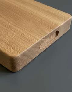 Wood Chopping Board & Serving Platter Durable Rectangle Shape 12mm Thick Dishwasher Safe - Product Image 3