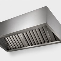Hotte de cuisine commerciale en acier inoxydable 304, système d'extraction, taille personnalisée, OEM, pour hôtels et restaurants