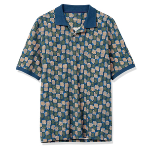 เสื้อเชิ้ตผู้ชายสั่งทำพิเศษสำหรับฤดูร้อน สวมใส่สบายๆ กิจกรรมกลางแจ้ง แห้งเร็ว แขนสั้น สีพื้น กระดุม 3 เม็ด ผ้าถัก พิมพ์ลายดิจิทัล - Product Image 6