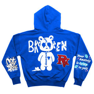 Sudadera con Capucha Extra Grande de Alta Calidad, 100% Algodón, Gruesa, para Hombre, Invierno, Felpa, Lisa, Teñida, con Logotipo Bordado - Product Image 2