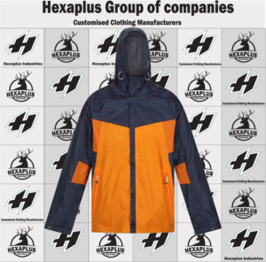 แจ็กเก็ตกันลมมีซิปของผู้ชายแจ็กเก็ตกีฬา100% น้ำหนักเบาออกแบบได้ตามต้องการ - Product Image 5