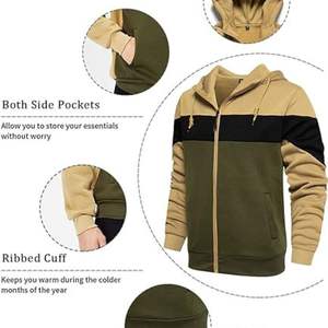 Fabricante de Sudaderas con Capucha para Hombre OEM |   Sudaderas Extra Grandes de Algodón con Logotipo Personalizado |   Sudaderas Gruesas al por Mayor, Precio Directo de Fábrica - Product Image 4