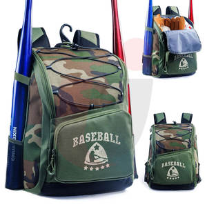 Bolsas de béisbol con logotipo personalizado de alta calidad, diseño de mochila ligera con colores únicos, venta al por mayor a bajo precio - Product Image 3