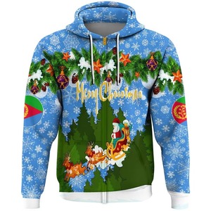 Sweat à capuche pour homme de Noël, confortable et tendance, 100% polyester, Noël avec logo personnalisé, faible MOQ - Product Image 6
