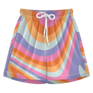 Pantalones cortos de playa de verano de cintura alta para mujer, pantalones deportivos de secado rápido para deportes al aire libre para nadar, diseño transpirable - Product Image 1