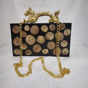 Sac à main en résine époxy de style bohème de luxe premium avec personnalisation et designs sur mesure pour femmes - Product Image 4