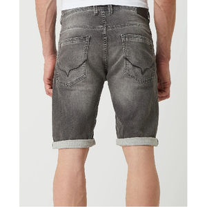 2025 High Quality <b>Men's</b> Baggy Denim <b>Shorts</b> Stylish Breathable Casual Wear Quick Dry Plus Sizing Solid <b>Pattern</b> OEM - Product Image 5
