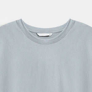 2025 Color gris mujeres algodón liso camisetas Streetwear nueva moda mujer verano camiseta fácil de usar camisa transpirable - Product Image 5