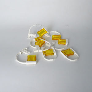 Precinto de Seguridad Desechable de Plástico Folin Tipo Aceite Modelo PEC0 Certificado ISO9001 Longitud 100mm Suministro al por Mayor de Embalaje de PE para - Product Image 1