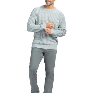 Vente en gros de pulls tricotés Streetwear pour hommes Meilleure vente Chandails sur mesure design OEM pour hommes à bas prix - Product Image 3