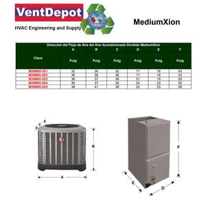 Condizionatore d'aria per ufficio, MXMMX-001, 2 tonnellate, 24000 BTU - Product Image 3
