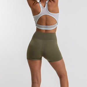 Nouvelle Collection Été : Short Brodé Taille Mi-Haute Coupe Droite en Polyester/Spandex Écologique Séchage Rapide - Product Image 5