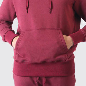 Conjunto Deportivo Masculino de Invierno con Capucha, Color Sólido, Corte Regular, Mangas Largas, Alta Calidad para Uso Casual - Product Image 3