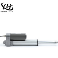 Actionneur linéaire électrique étanche IP66 YH8-525 12-48V DC, course 10-2500mm, pour maison intelligente, bateaux et vélos électriques