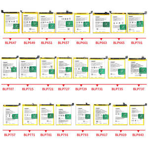 새로운 Oppo Reno4 용 오리지널 4015mAh BLP791 배터리 4G CPH2113 라이트 CPH2125F17 CPH2095 A73 CPH2099 스마트 폰 배터리 공장 OEM - Product Image 5