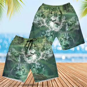 2024 hommes Shorts plage natation maillot de bain hommes court séchage rapide décontracté Jogging Surf ample sport Shorts pour hommes - Product Image 6