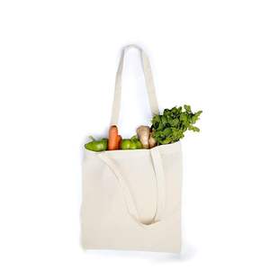 Offre Spéciale réutilisable Designer tissu toile coton Shopping sac fourre-tout Logo personnalisé taille écologique article populaire - Product Image 1