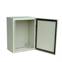 Boîte métallique de boîtier électrique en aluminium d'acier inoxydable de double porte imperméable extérieure de feuille