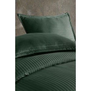 Juego de Funda Nórdica de Algodón Egipcio Varol, Técnica de Tejido Satinado a Rayas, 4 Piezas - Ropa de Cama de Algodón Suave y Brillante para el Hogar - Product Image 5
