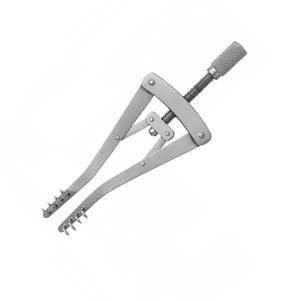 Rétracteur manuel auto-serrant de haute qualité, à 4 à 4,5 mm, à dents semi-affûtées, en acier inoxydable, instrument chirurgical certifié CE BSZ SURGICO - Product Image 3