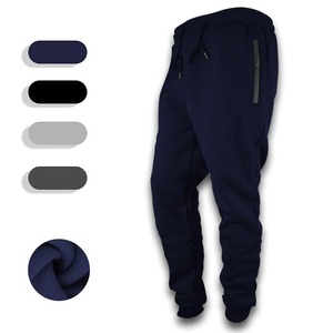 New Sweatpants Side Zipper Pockets Men Joggers Track Pants <b>Elastic</b> <b>Waist</b> Sport Casual <b>Trousers</b> Baggy Fitness Gym Clothing - Product Image 4