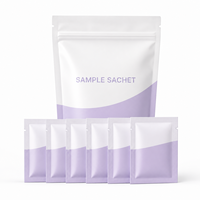 Emballage personnalisé en sachet pour poudre de supplément probiotique, pochette à bec verseur avec encoche de déchirement, en PET/aluminium/PE de qualité alimentaire