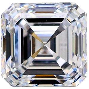 เพชรทรงอัสเชอร์ 1 กะรัต สี E ความสะอาด VS2 ได้รับการรับรองจาก IGI แบบเม็ดเดี่ยว - Product Image 2