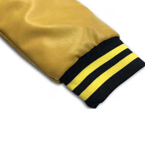 Chaquetas universitarias personalizables para hombre y mujer, logos de chenilla bordados con cuello levantado, tejido con letras personalizables - Product Image 4