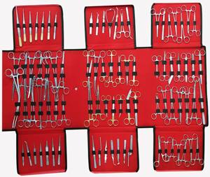 Kit de Instrumentos Quirúrgicos Manuales de Acero Inoxidable Alemán de la Mejor Calidad, Juego de 86 Piezas con Acabado de Espejo, Certificado CE por LA ELAHI and CO - Product Image 1