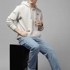 Novedad, Sudaderas con Capucha de Invierno para Hombre de Primera Calidad, 100% Algodón, Transpirables, Ropa Casual con Bolsillo para Adultos - Product Image 5