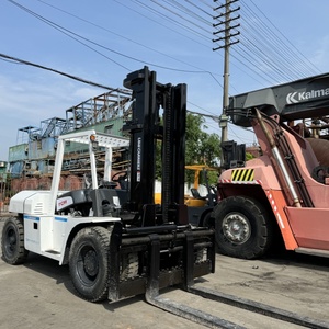 Montacargas Usado TCM de 10 Toneladas FD100 FD70 FD50 con Sistema Hidráulico Diésel, Reacondicionado en Stock, Segunda Mano, Original de Japón - Product Image 1