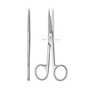 Ciseaux chirurgicaux manuels en acier inoxydable à prise confortable - Ensemble d'instruments durables et réutilisables pour la chirurgie générale, certifiés CE Classe II - Product Image 1