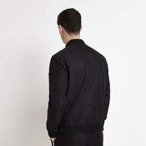 Veste coupe-vent d'extérieur d'hiver de couleur unie avec logo personnalisé de qualité supérieure nouveauté de haute qualité à col montant - Product Image 4