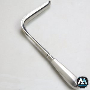 Retractor CZERNY de 9 Pulgadas para Estómago, Intestino y Recto, Instrumentos de Acero Inoxidable, Retractor Quirúrgico MAQNSCO - Product Image 1