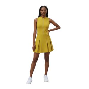 Jupes sans manches pour femmes avec détails zippés, jupe de tennis plissée pour femmes avec poches - Product Image 1