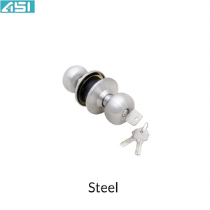 Vente en gros de quincaillerie de porte classique Serrures cylindriques à double bille Accessoires de porte de haute qualité en acier inoxydable lisse - Product Image 4