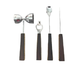 Jiggers dobles Abrelatas Herramientas de barra vintage Juego de servir bebidas Calidad industrial Herramientas y artilugios de Bar inteligentes - Product Image 6