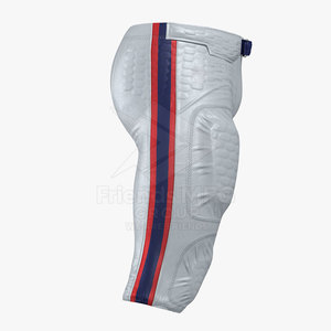Pantalones Acolchados de Fútbol Americano de Alto Rendimiento, Ecológicos y Ligeros, 100% Poliéster, Tejido Transpirable para Entrenamientos - Product Image 4