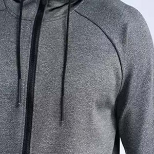 Bas quantité minimale de commande haute qualité Logo personnalisé hommes sweats à capuche conception Unique votre propre coton personnalisé fermeture éclair homme sweats à capuche bases - Product Image 6
